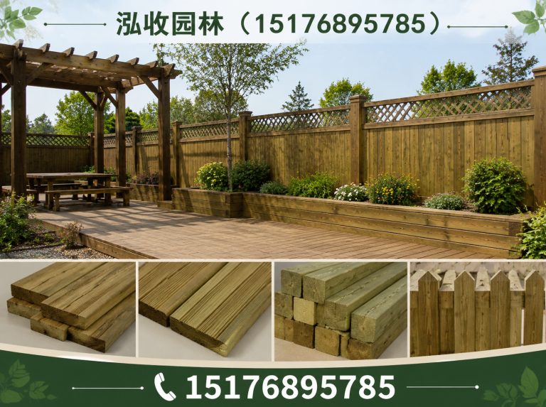 资阳塑木地板展示图