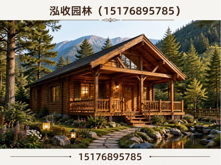资阳防腐木凉亭展示图